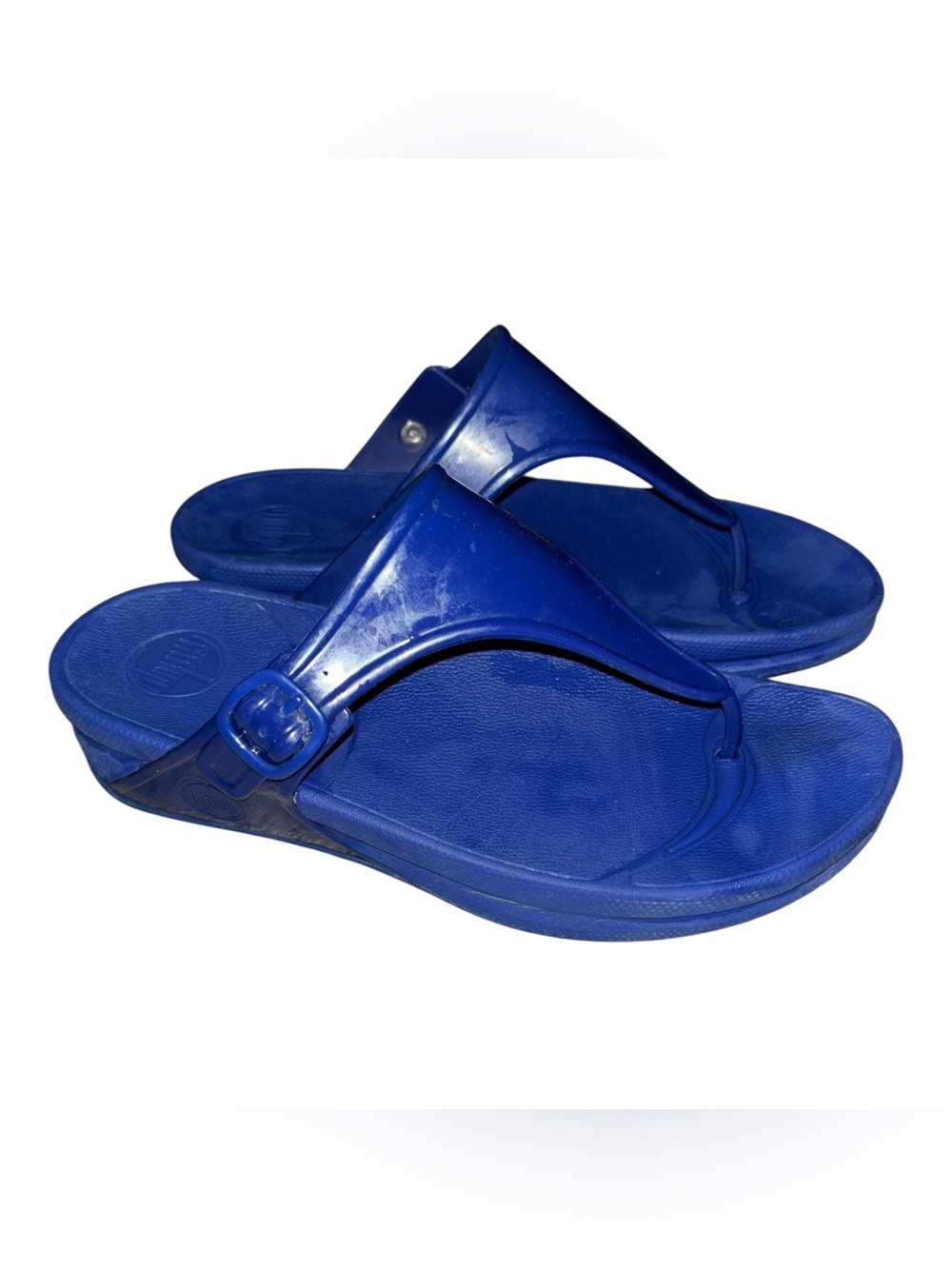 Fitflop Maxarine Blue Superjelly Sandals - Picture 2 of 7